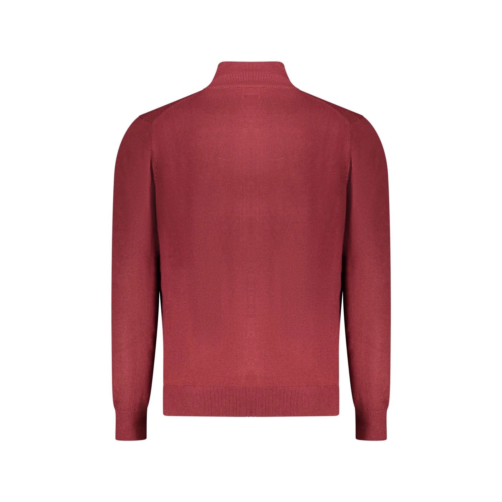 Norway 1963 Maglia Cardigan Uomo Rosso Ricamo Maglie - vista 2