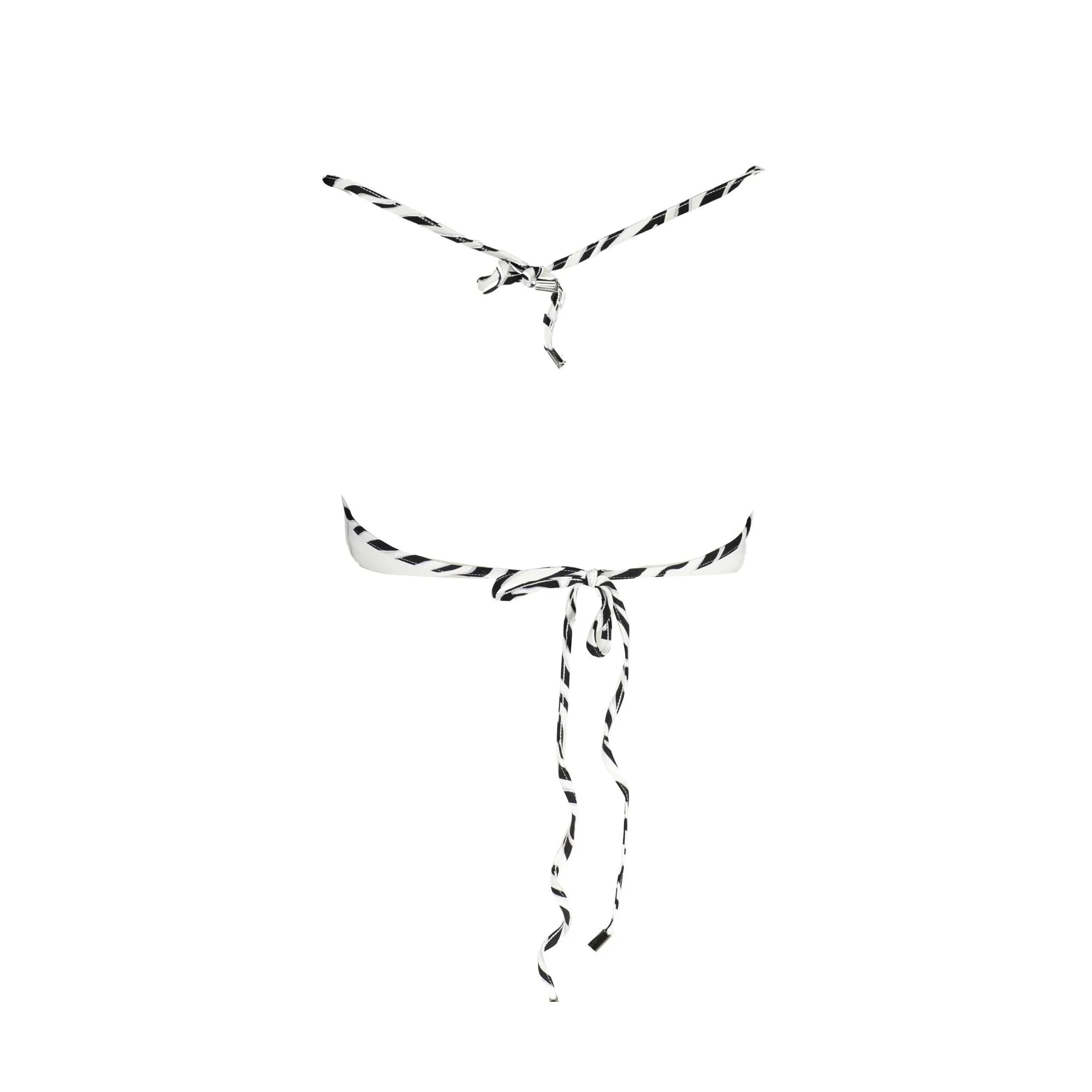 KARL LAGERFELD BEACHWEAR COSTUME PARTE SOPRA DONNA BIANCO