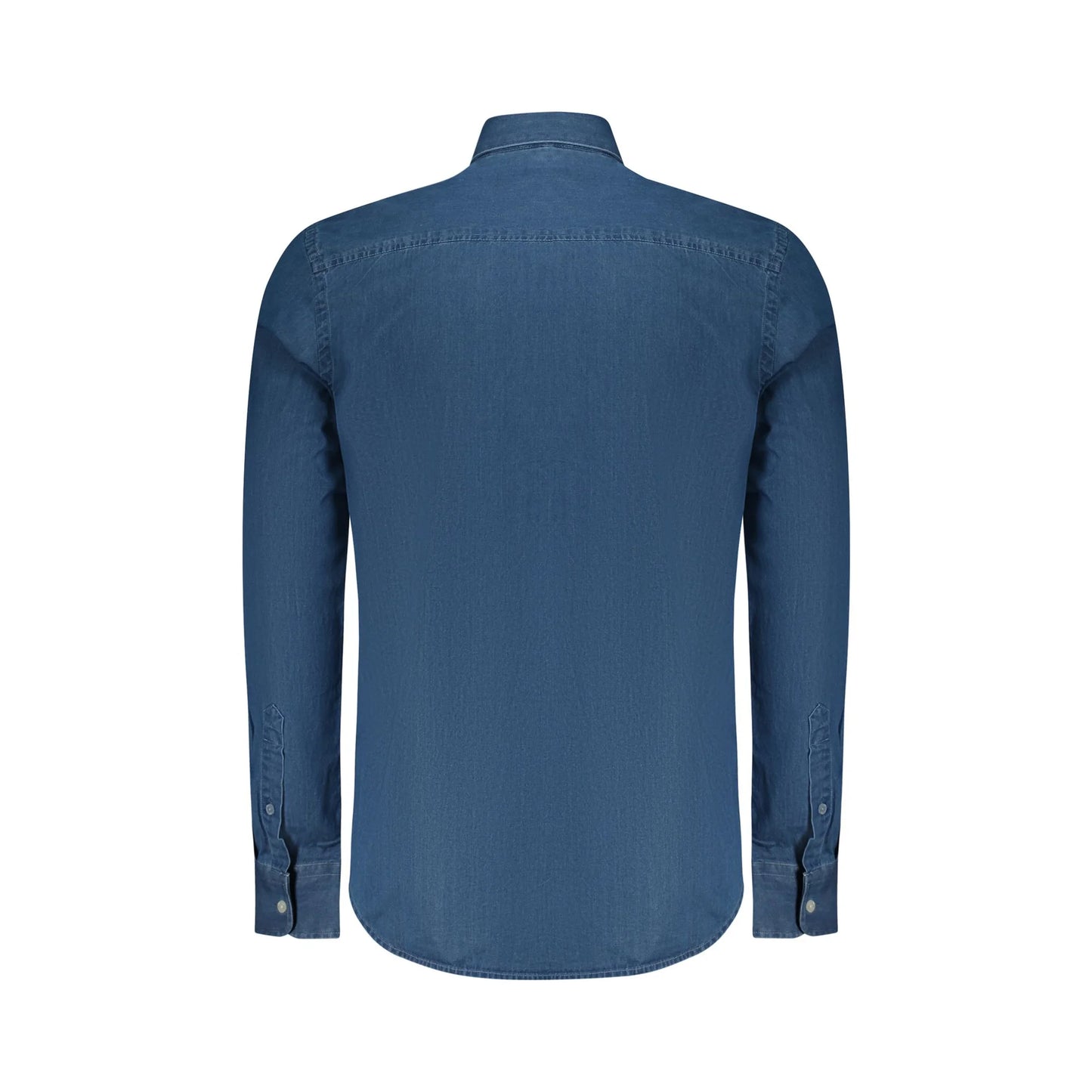 North Sails Camicia Maniche Lunghe Uomo Blu Ricamo Camicie - vista 2