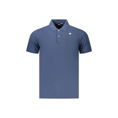 K-Way Polo Maniche Corte Uomo Blu Logo