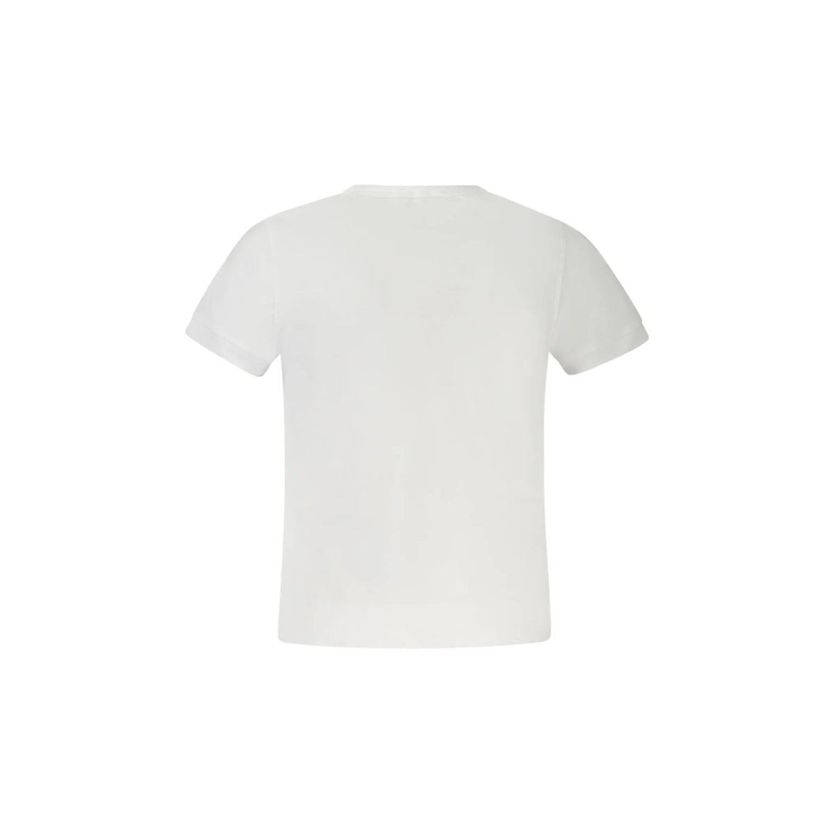 K-WAY T-SHIRT MANICHE CORTE BAMBINA BIANCO
