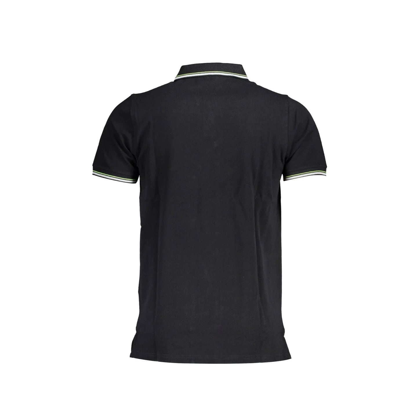 Norway 1963 Polo Maniche Corte Uomo Nera Logo nero - vista 2
