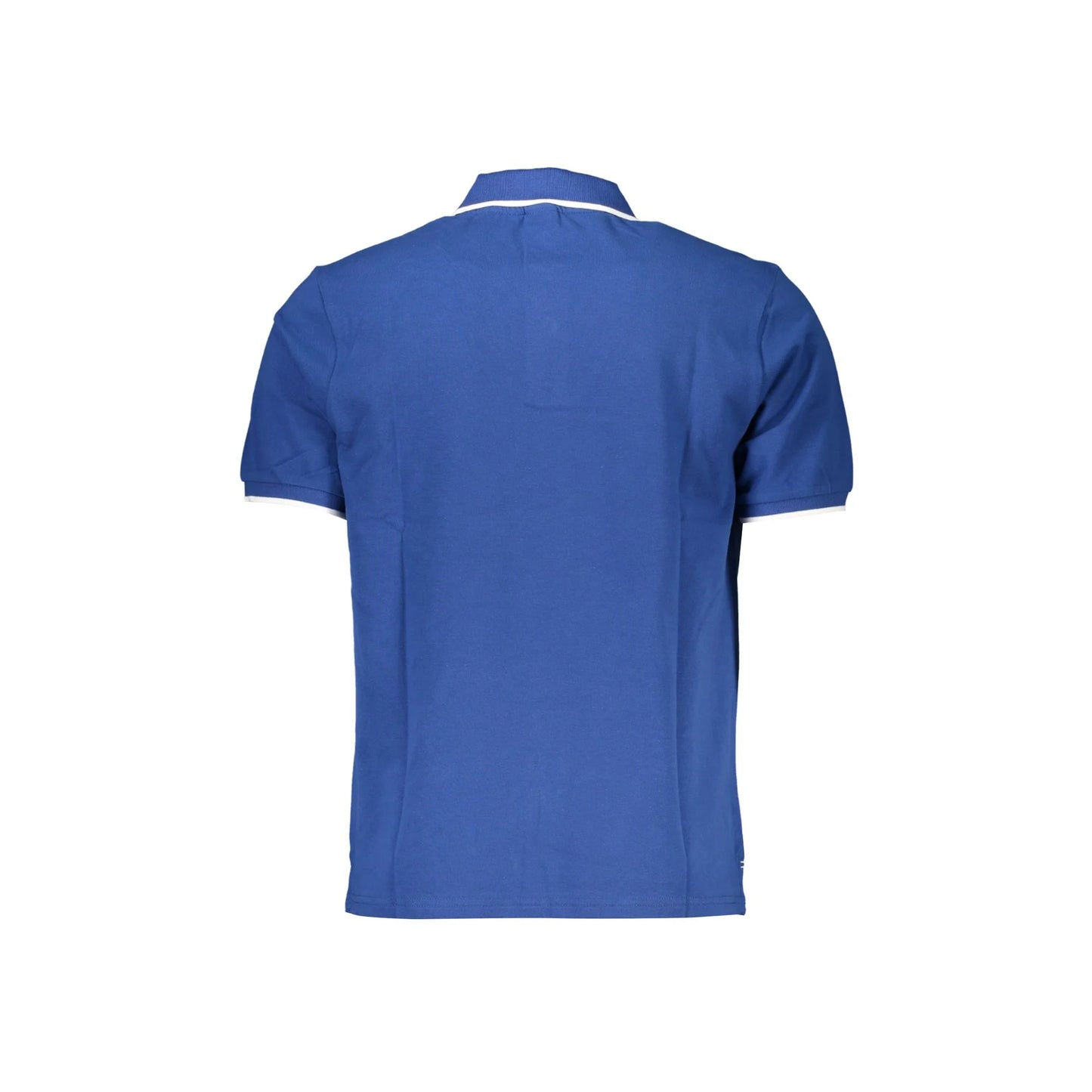 North Sails Polo Maniche Corte Uomo Blu Stampa Logo - vista 2