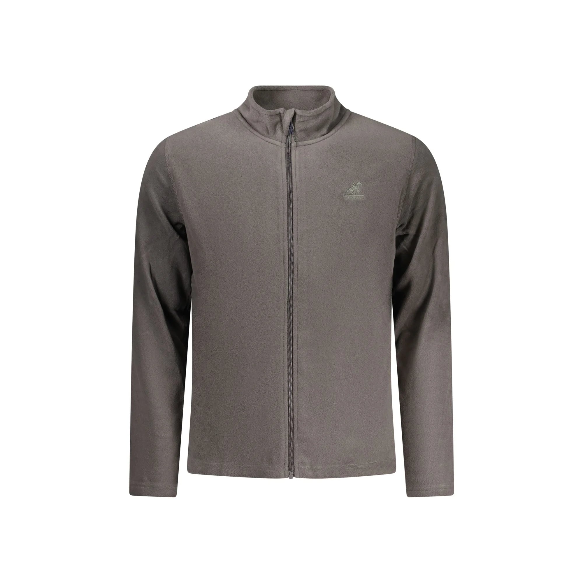 U.S. GRAND FELPA CON ZIP UOMO GRIGIO