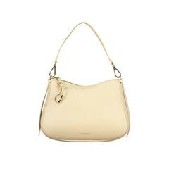 Coccinelle Borsa a Spalla Pelle Donna Beige Logo