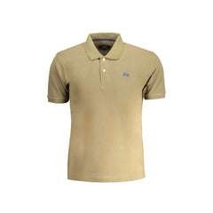 La Martina Polo Maniche Corte Uomo Verde Ricamo