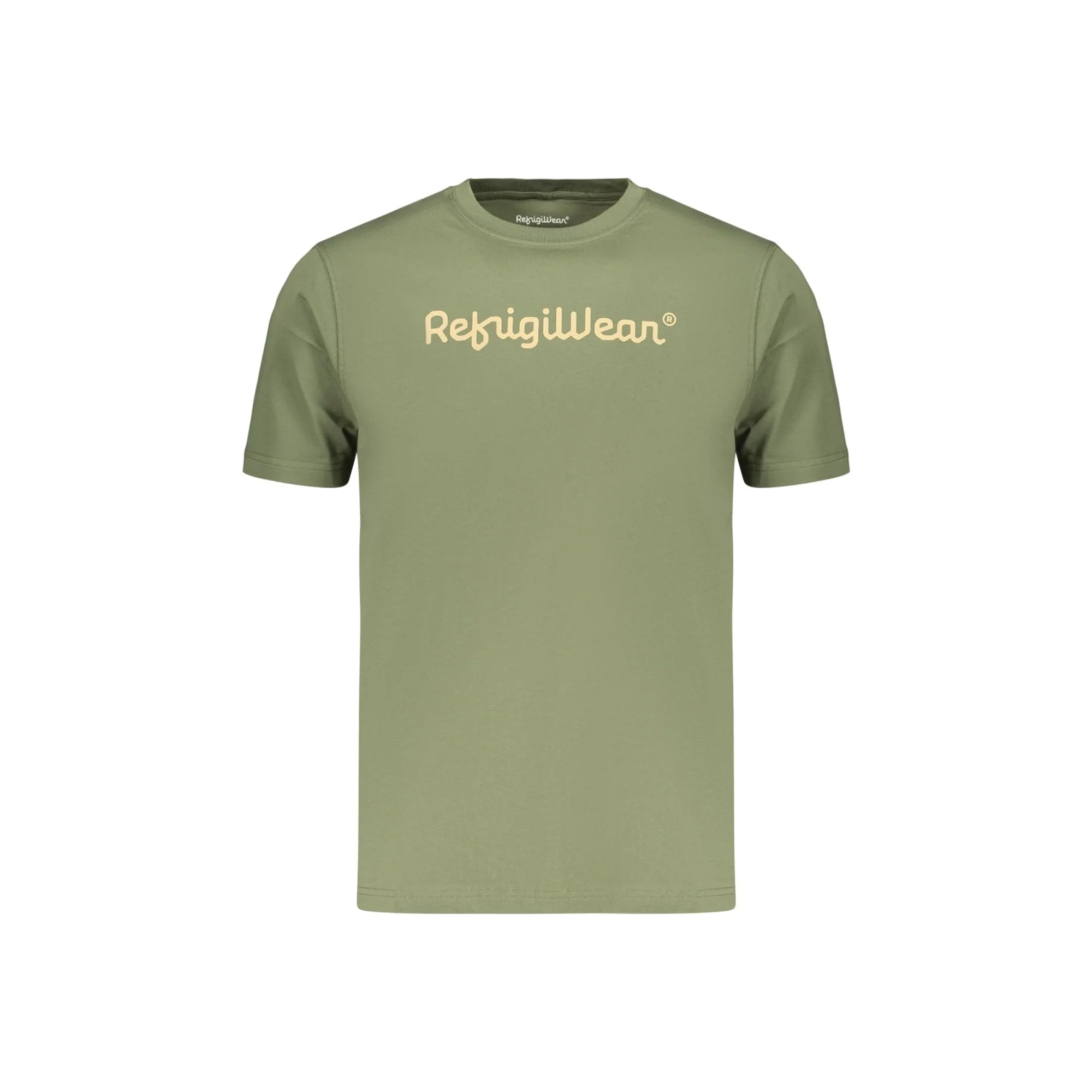REFRIGIWEAR T-SHIRT MANICHE CORTE UOMO VERDE