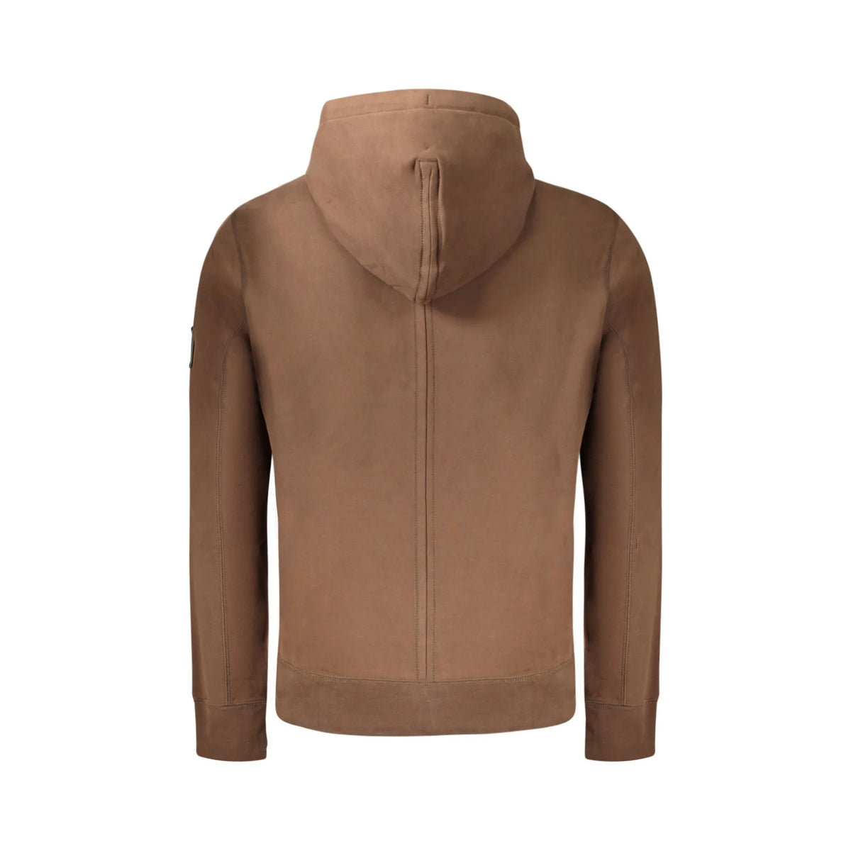 CALVIN KLEIN FELPA SENZA ZIP UOMO MARRONE