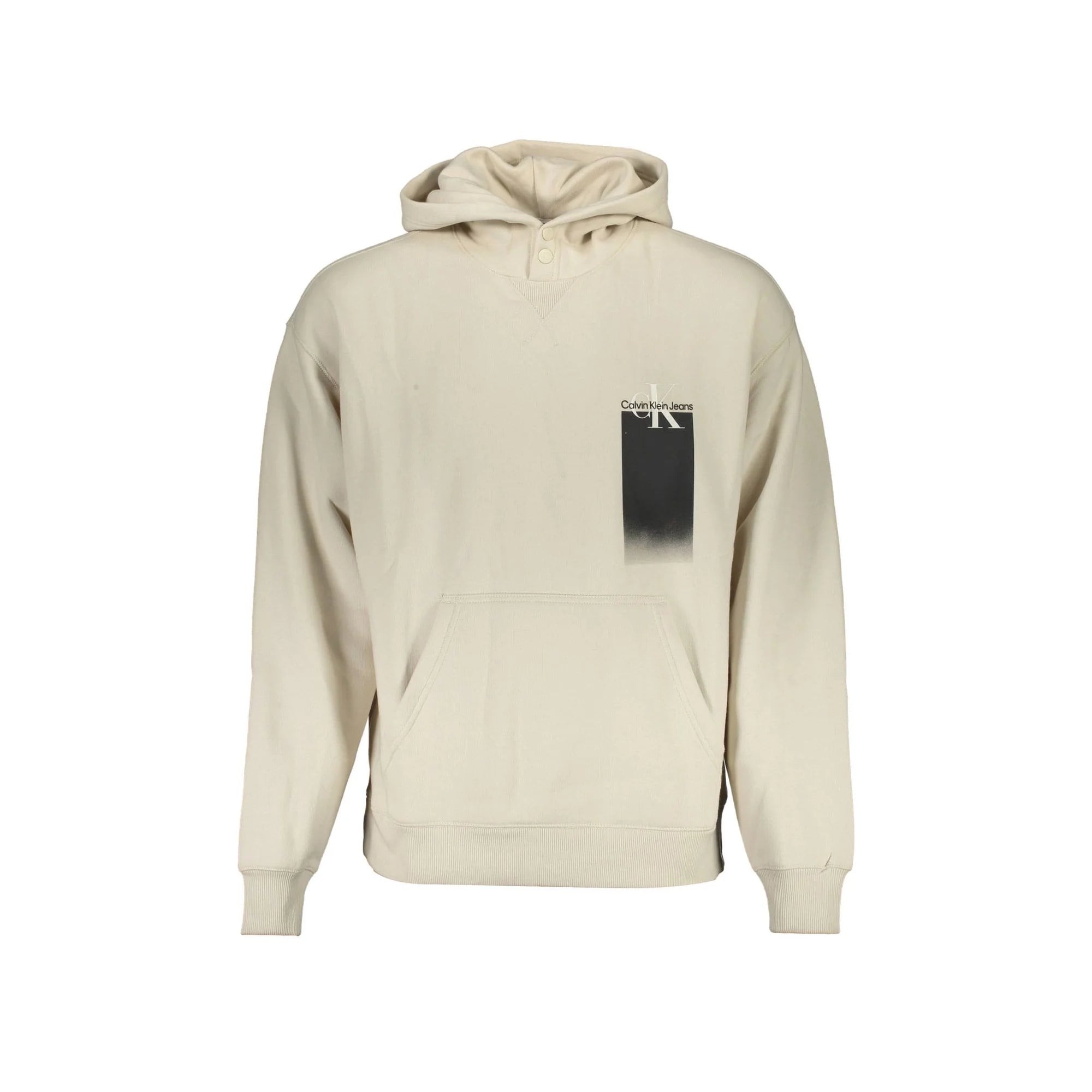 CALVIN KLEIN FELPA SENZA ZIP UOMO BEIGE