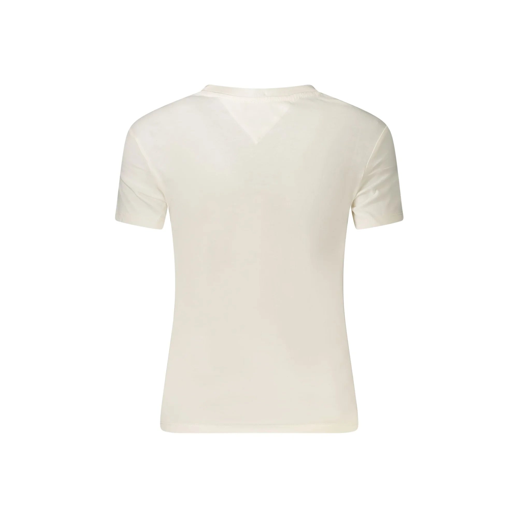 TOMMY HILFIGER T-SHIRT MANICHE CORTE DONNA BIANCO