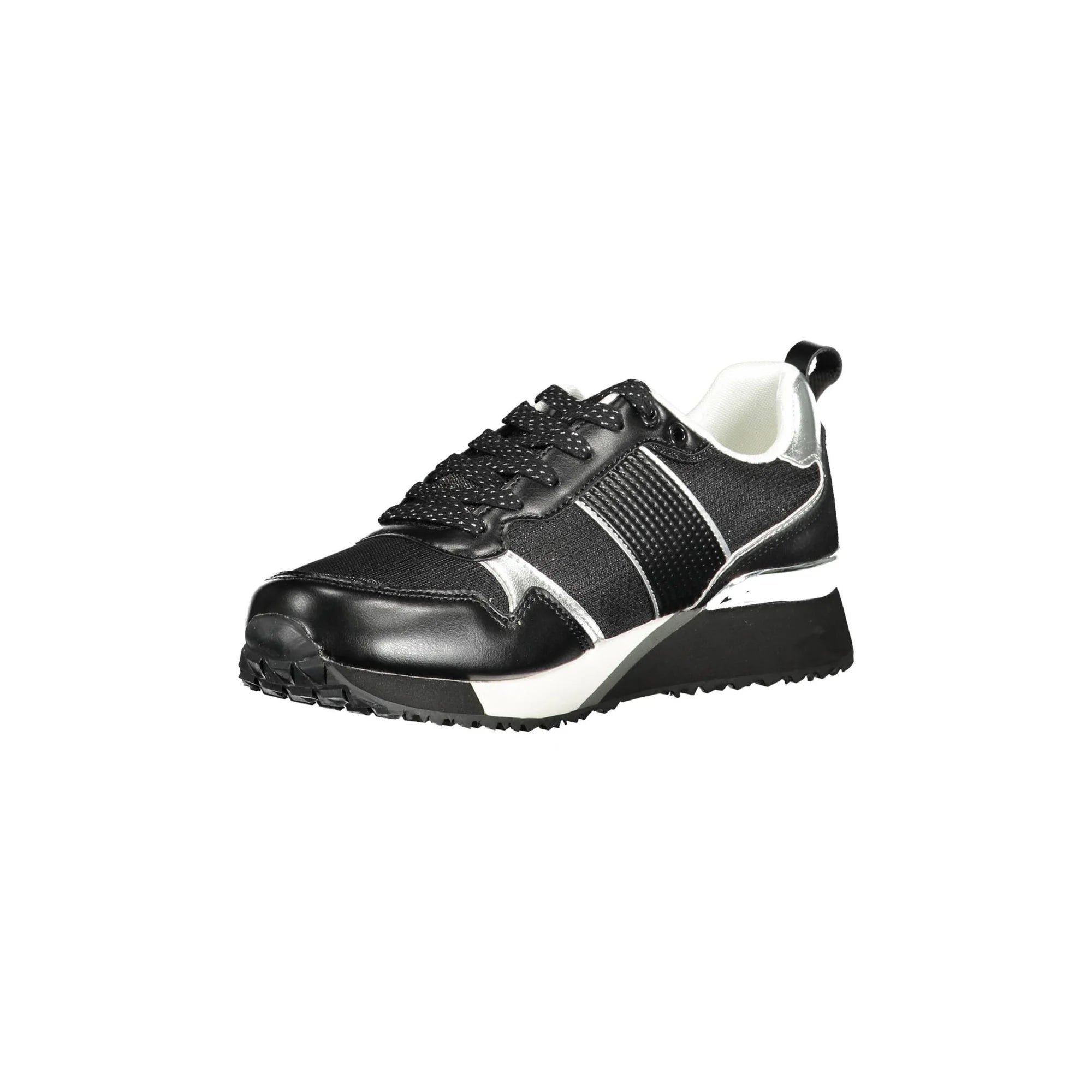 U.S. POLO ASSN. Scarpe Sneakers Donna Bianche con Lacci e Logo bianco - vista 3