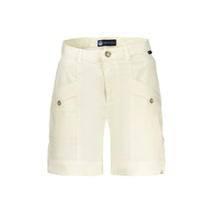 North Sails Short Donna Bianco Logo