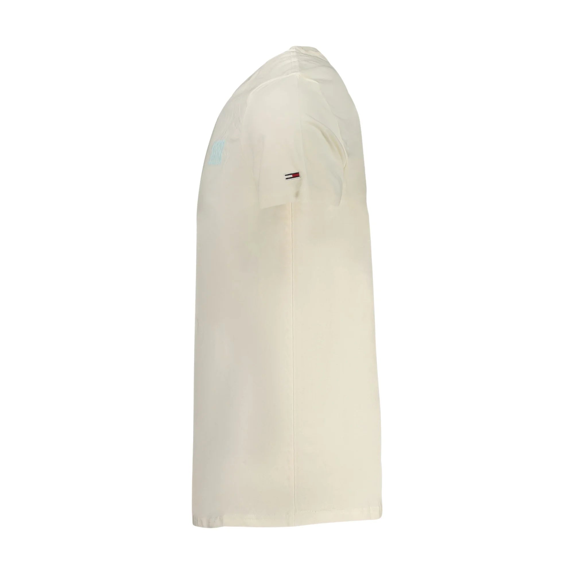 TOMMY HILFIGER T-SHIRT MANICHE CORTE UOMO BEIGE