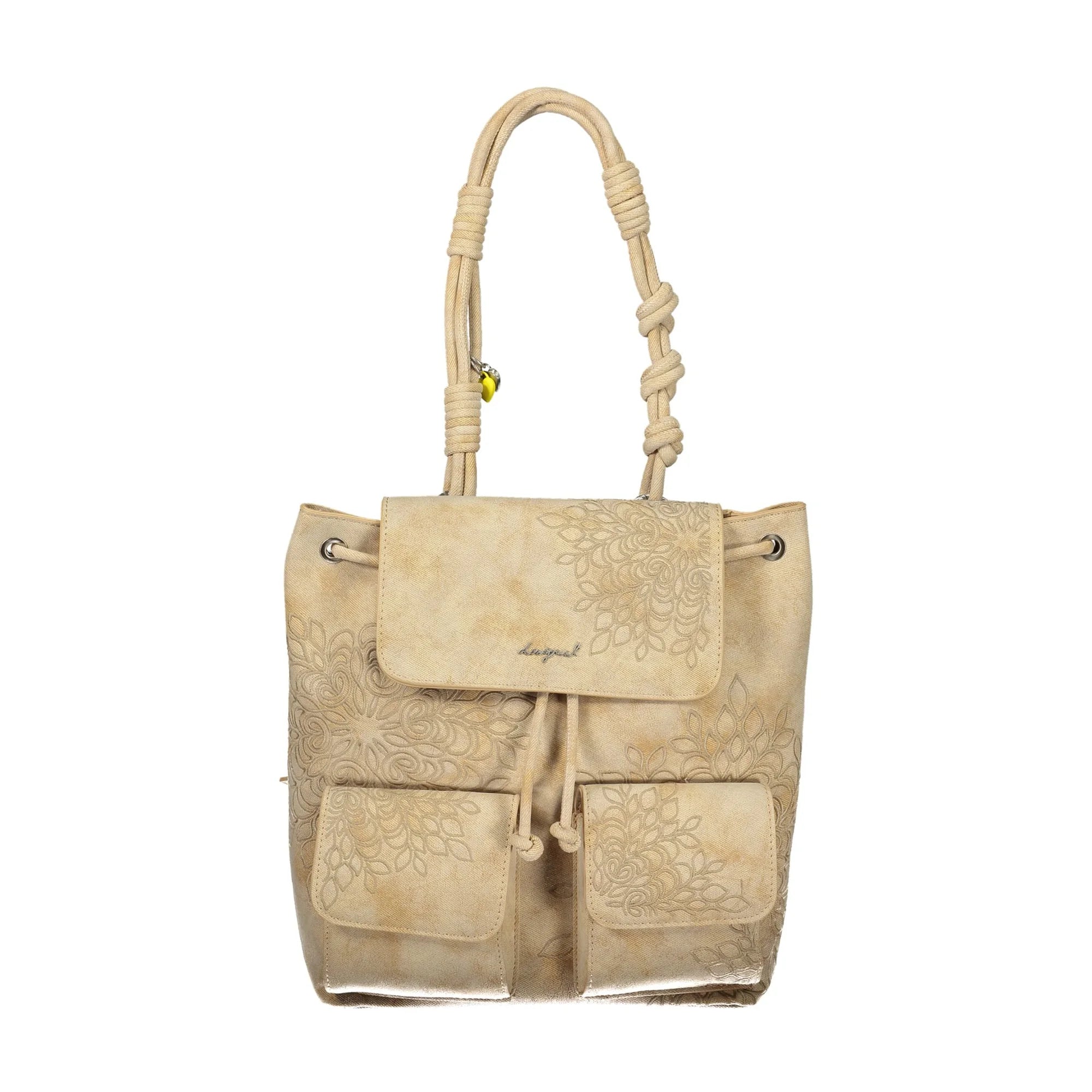 DESIGUAL ZAINO DONNA BEIGE