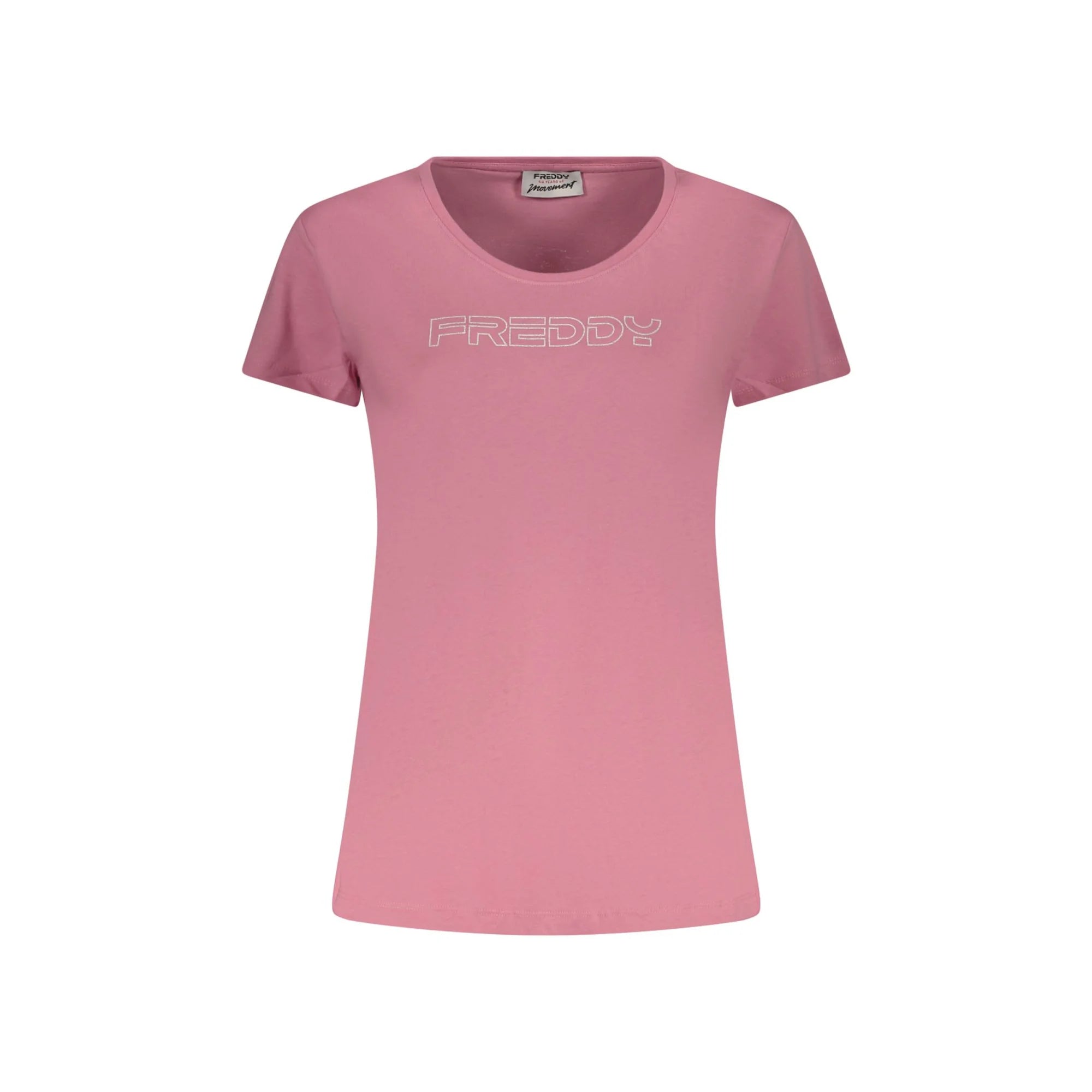 FREDDY T-SHIRT MANICHE CORTE DONNA ROSA