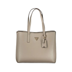 Guess Jeans Borsa a Spalla Donna Grigia Logo