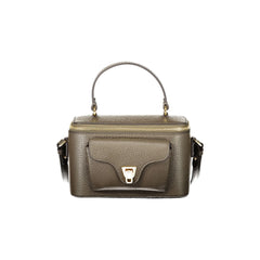 Coccinelle Borsa a Tracolla Pelle Donna Marrone Logo