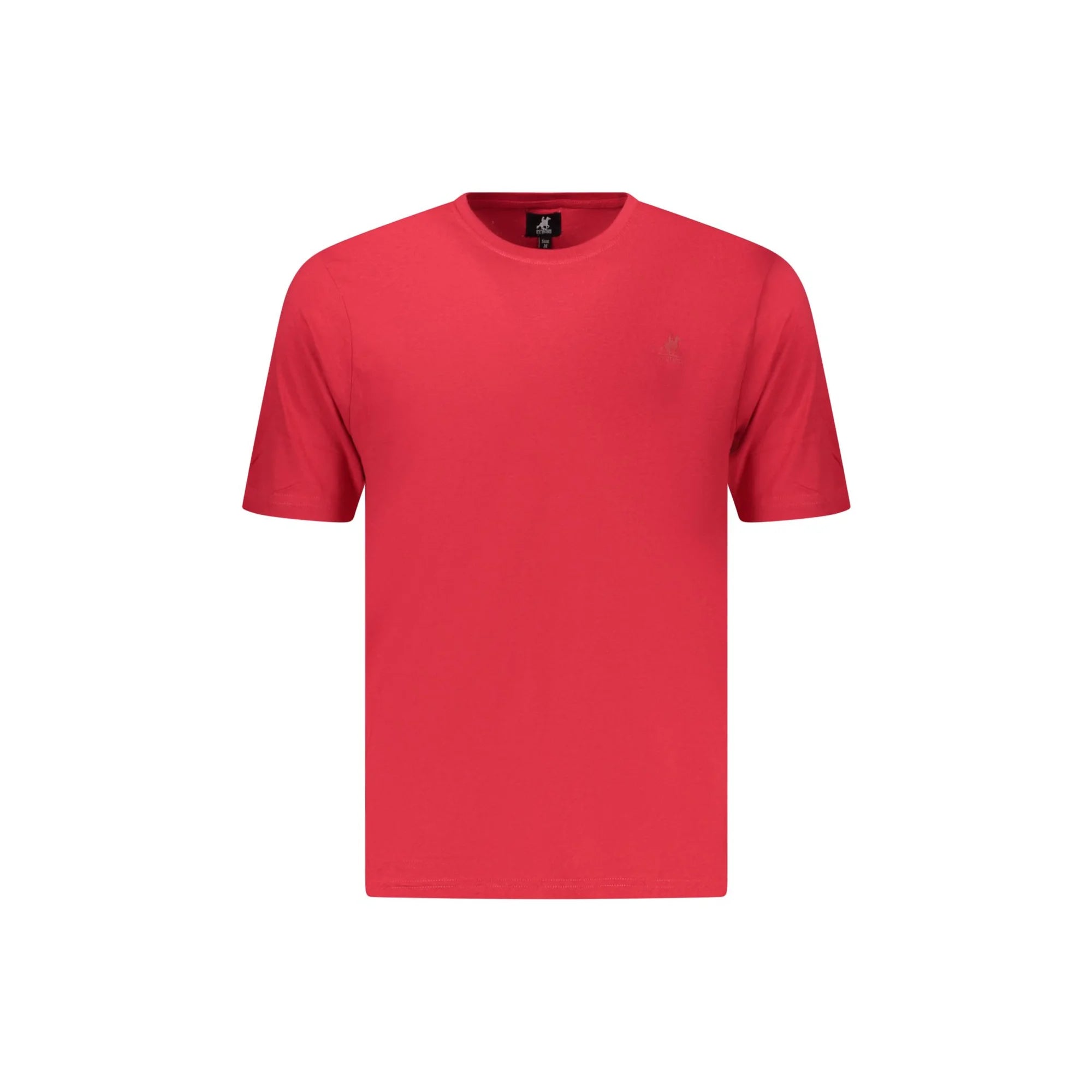 U.S. GRAND T-SHIRT MANICHE CORTE UOMO ROSSO