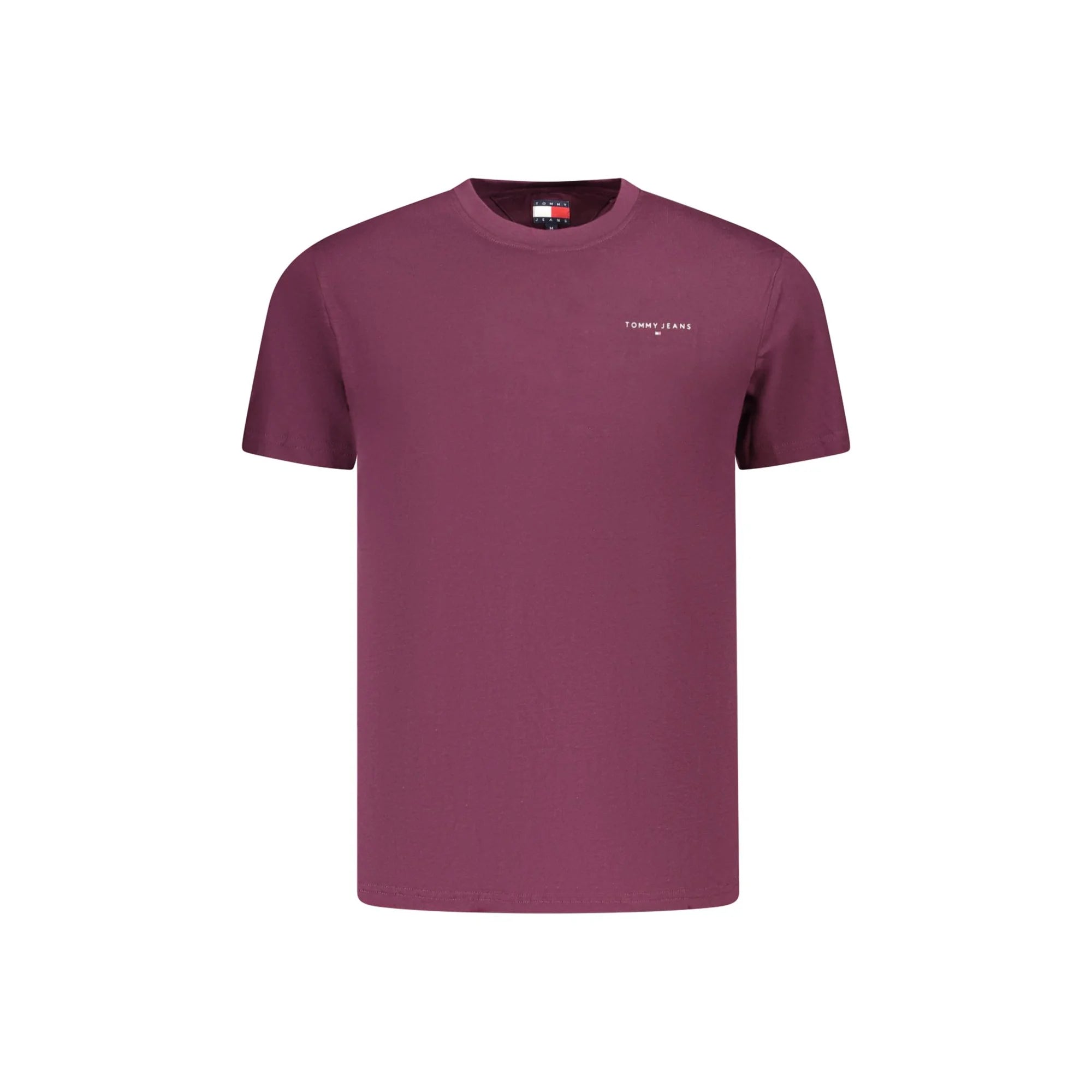 TOMMY HILFIGER T-SHIRT MANICHE CORTE UOMO VIOLA