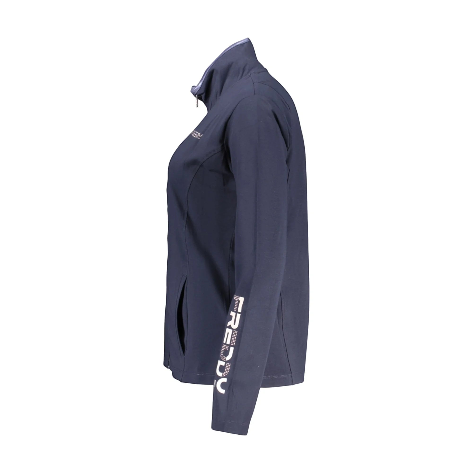 FREDDY FELPA CON ZIP DONNA BLU