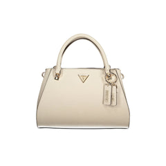 Guess Jeans Women's Shoulder Bag beige 2 Handles