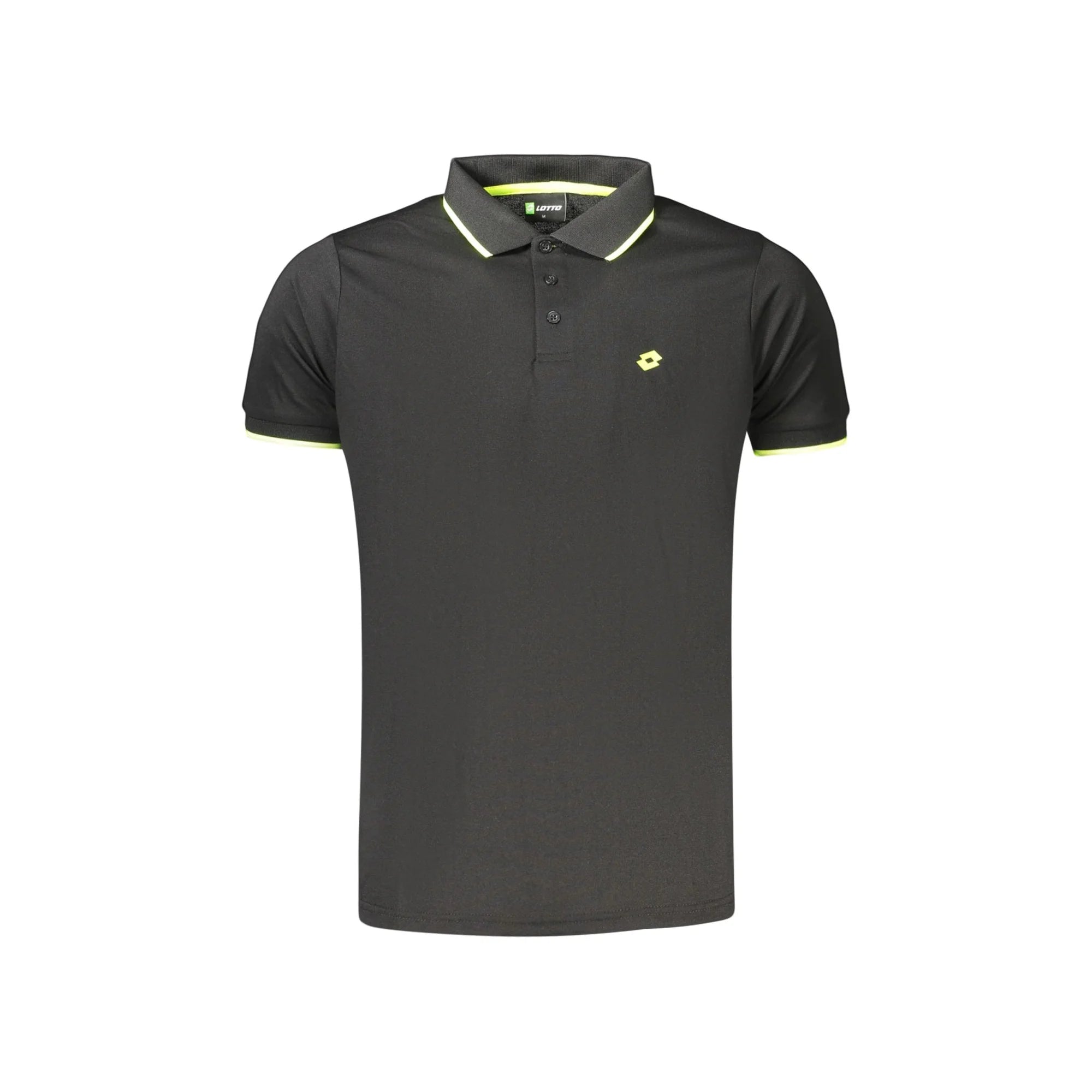 LOTTO POLO MANICHE CORTE UOMO NERO