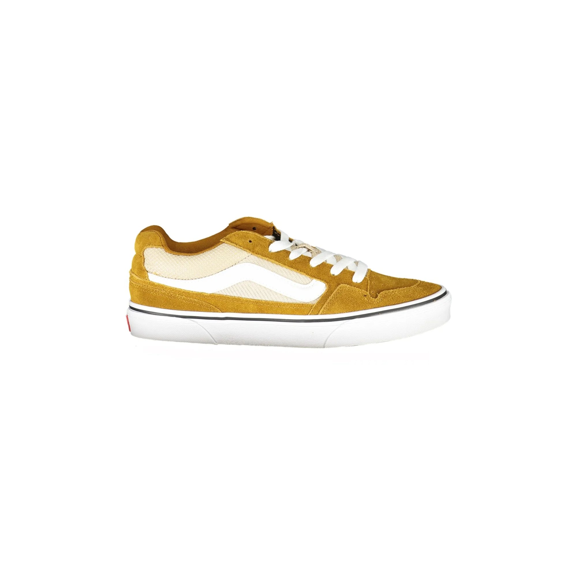 VANS Scarpe Sportive Uomo Gialle con Lacci e Dettagli a Contrasto Sneakers Giallo - foto prodotto