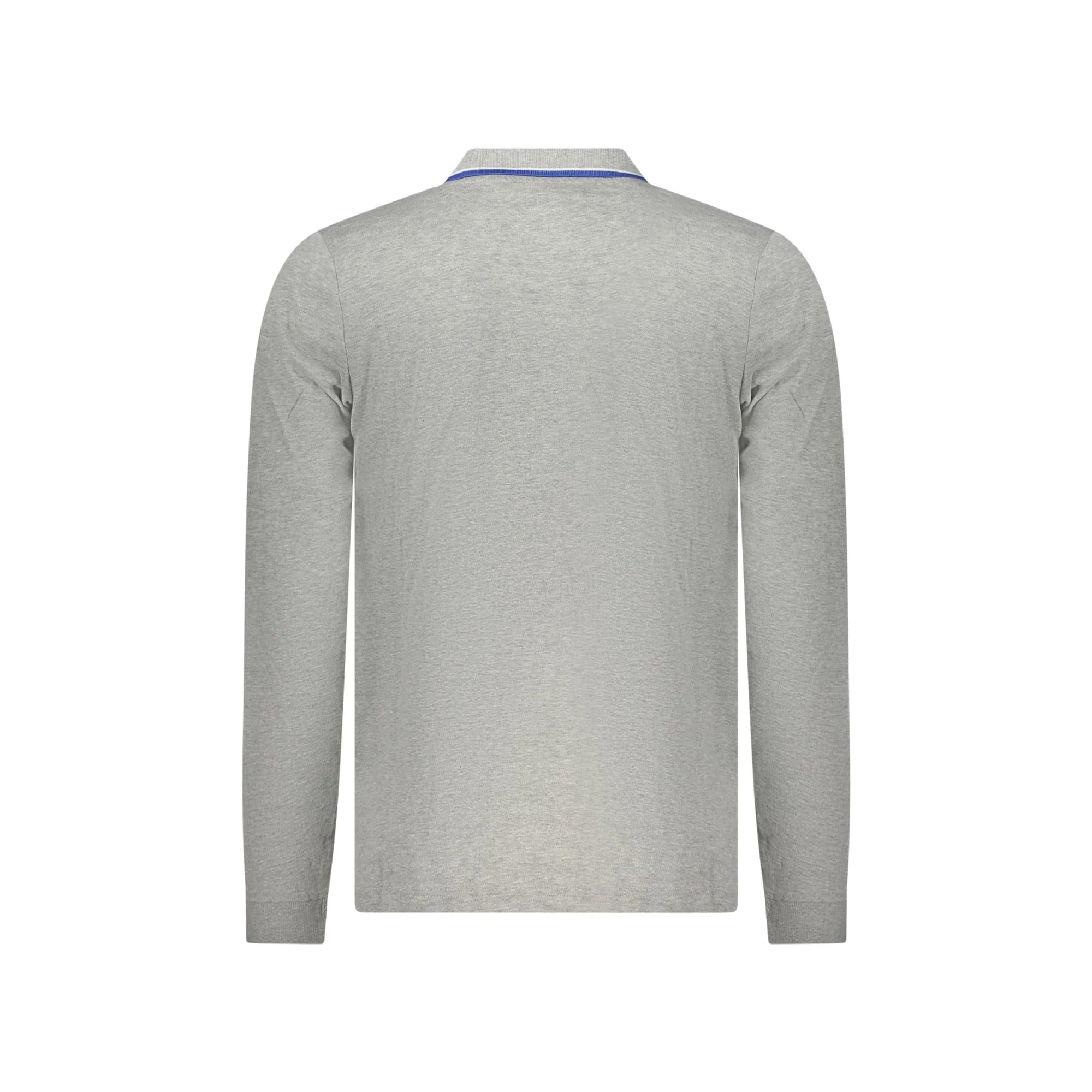 NORWAY 1963 POLO MANICHE LUNGHE UOMO GRIGIO