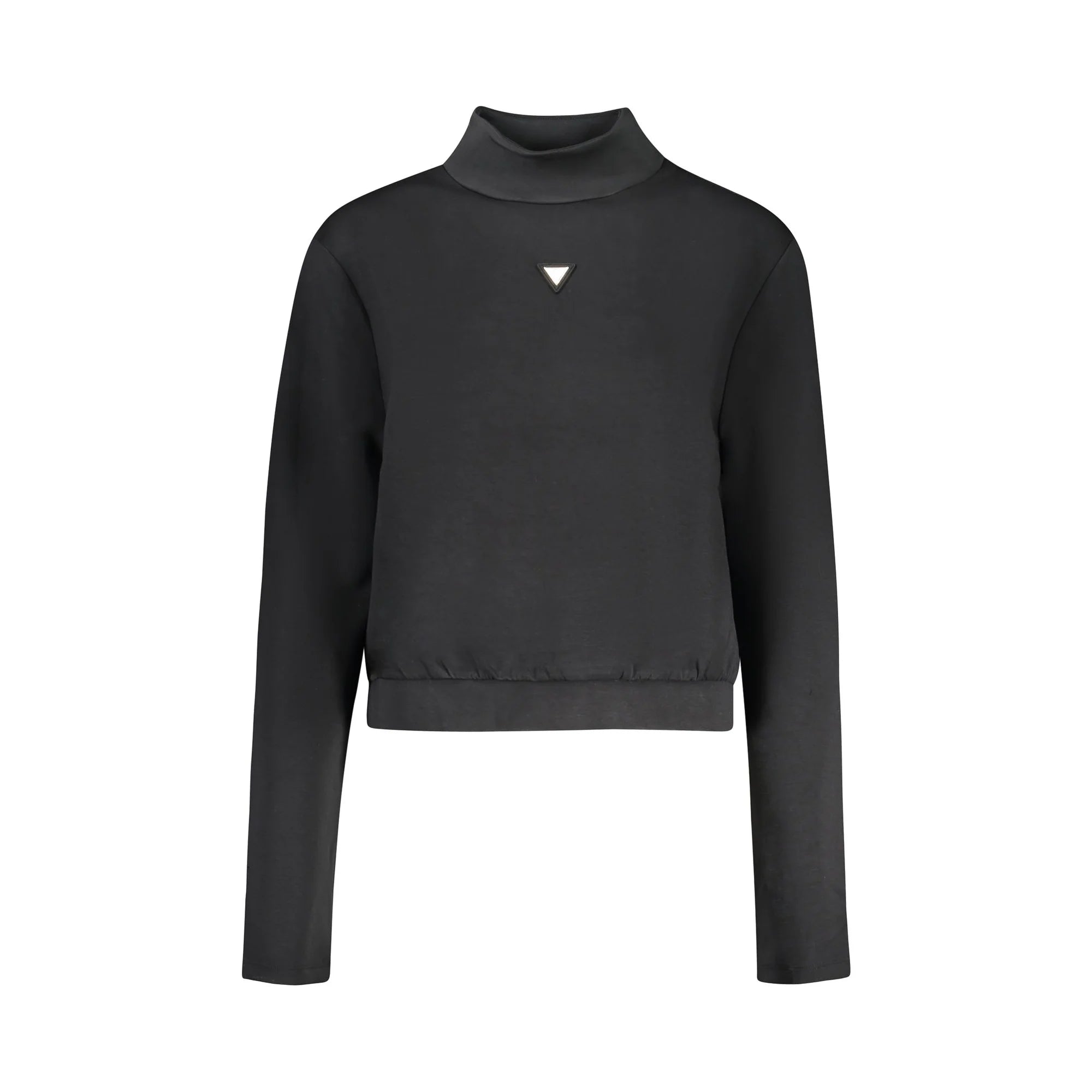 GUESS JEANS FELPA SENZA ZIP DONNA NERO