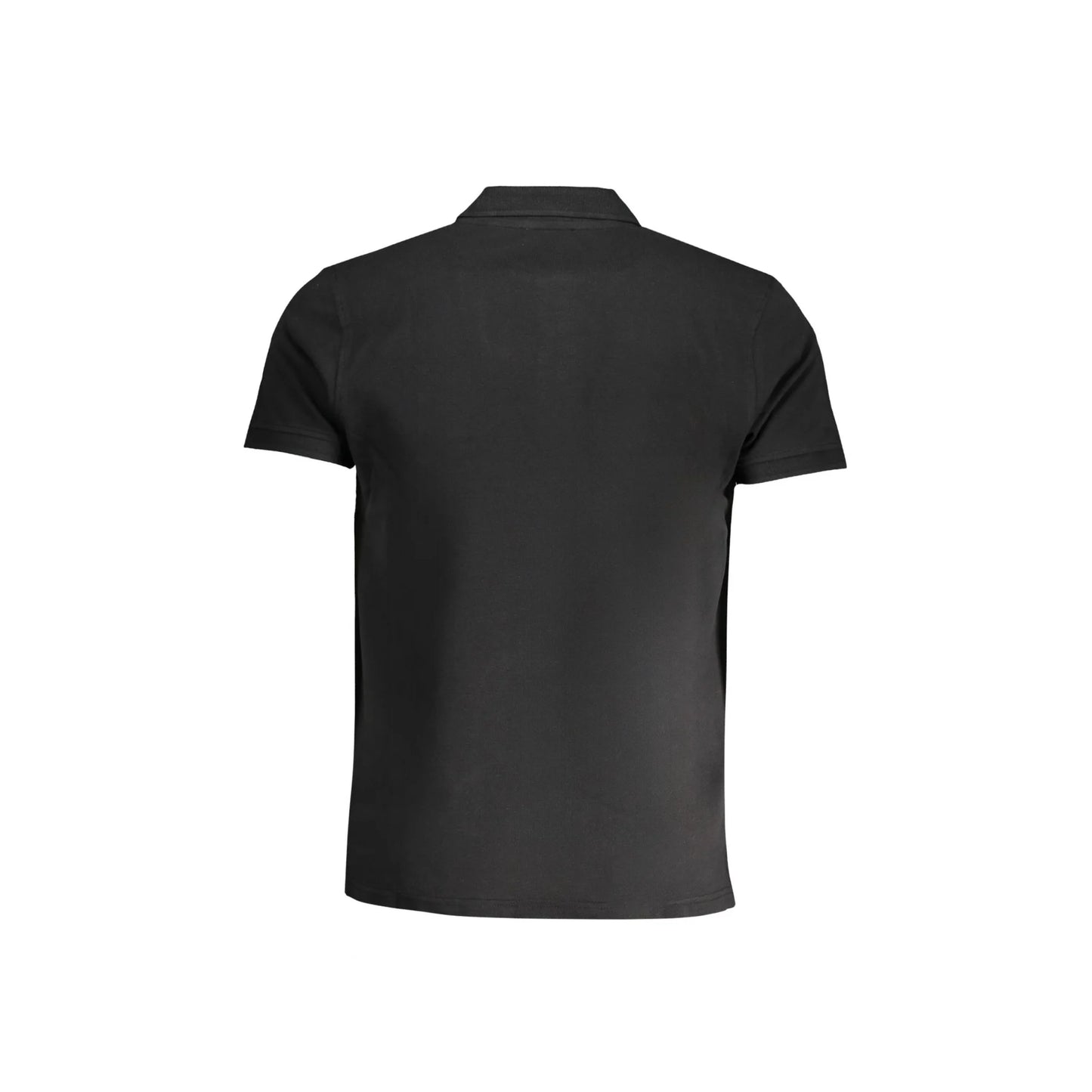 Cavalli Class Polo Maniche Corte Uomo Nera Stampa Logo nero - vista 2