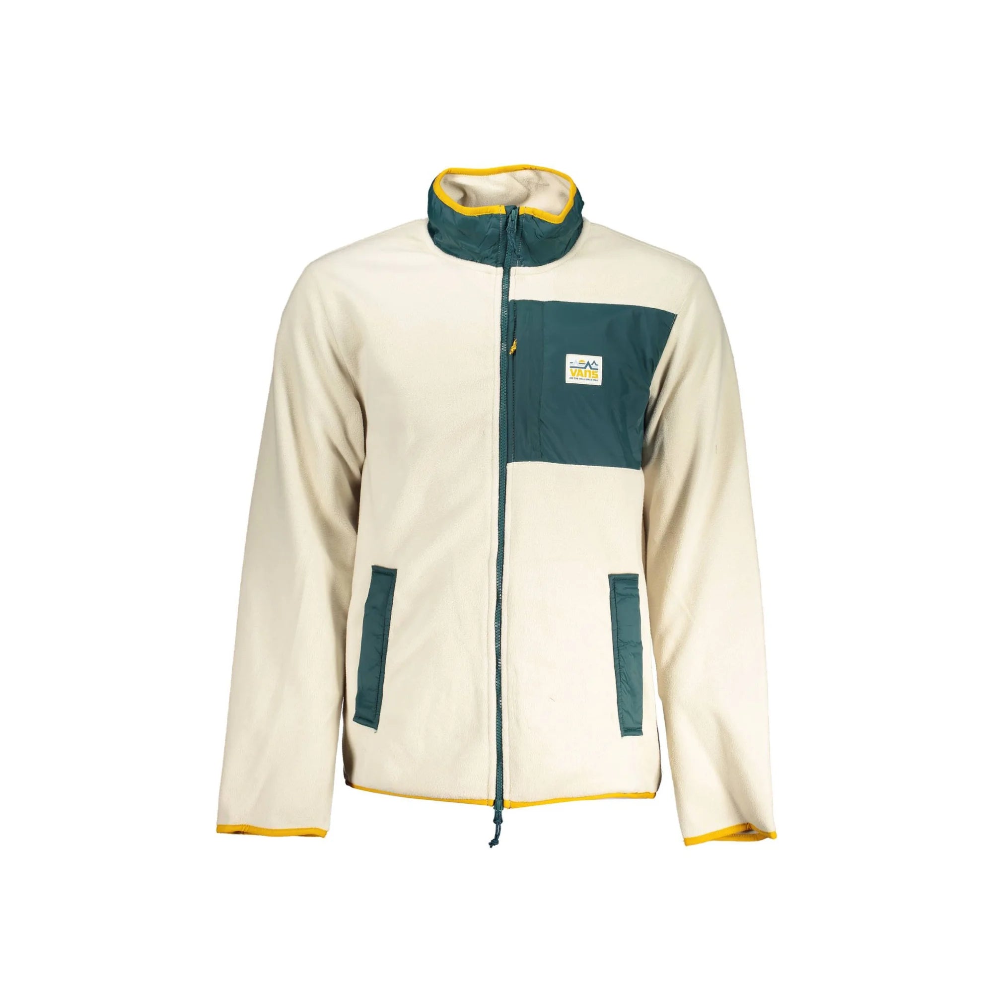 VANS FELPA CON ZIP UOMO BEIGE