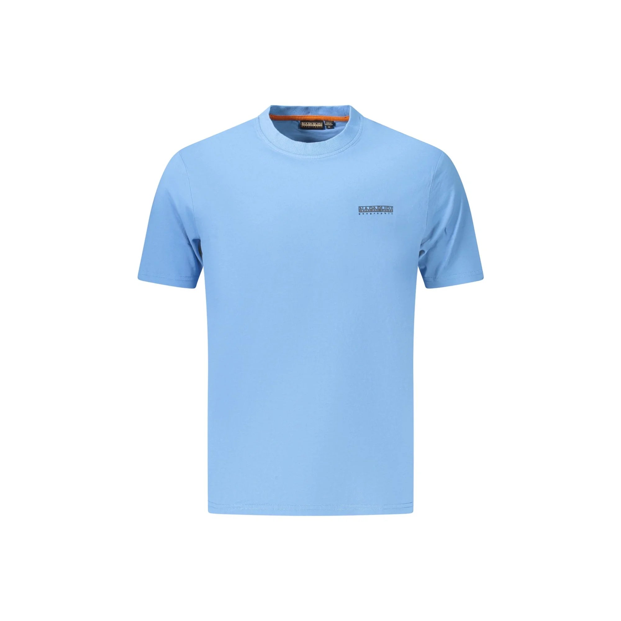 NAPAPIJRI T-SHIRT MANICHE CORTE UOMO AZZURRO