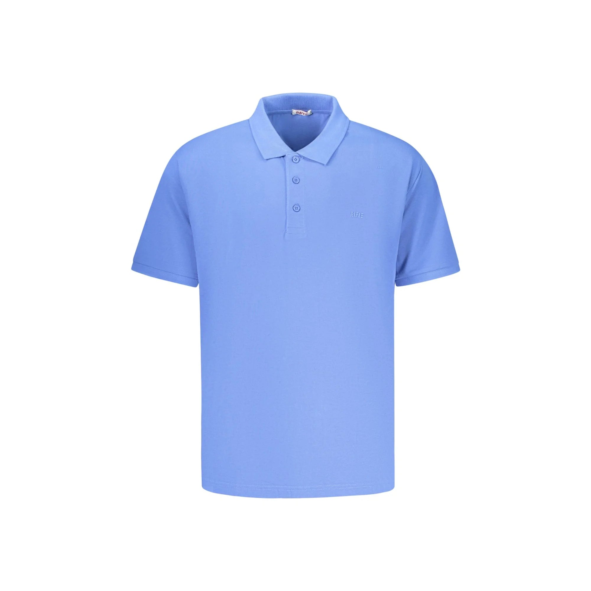 RIFLE POLO MANICHE CORTE UOMO BLU