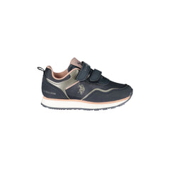 U.S. Polo Best Price Sneakers Bambino Blu Stampa Logo