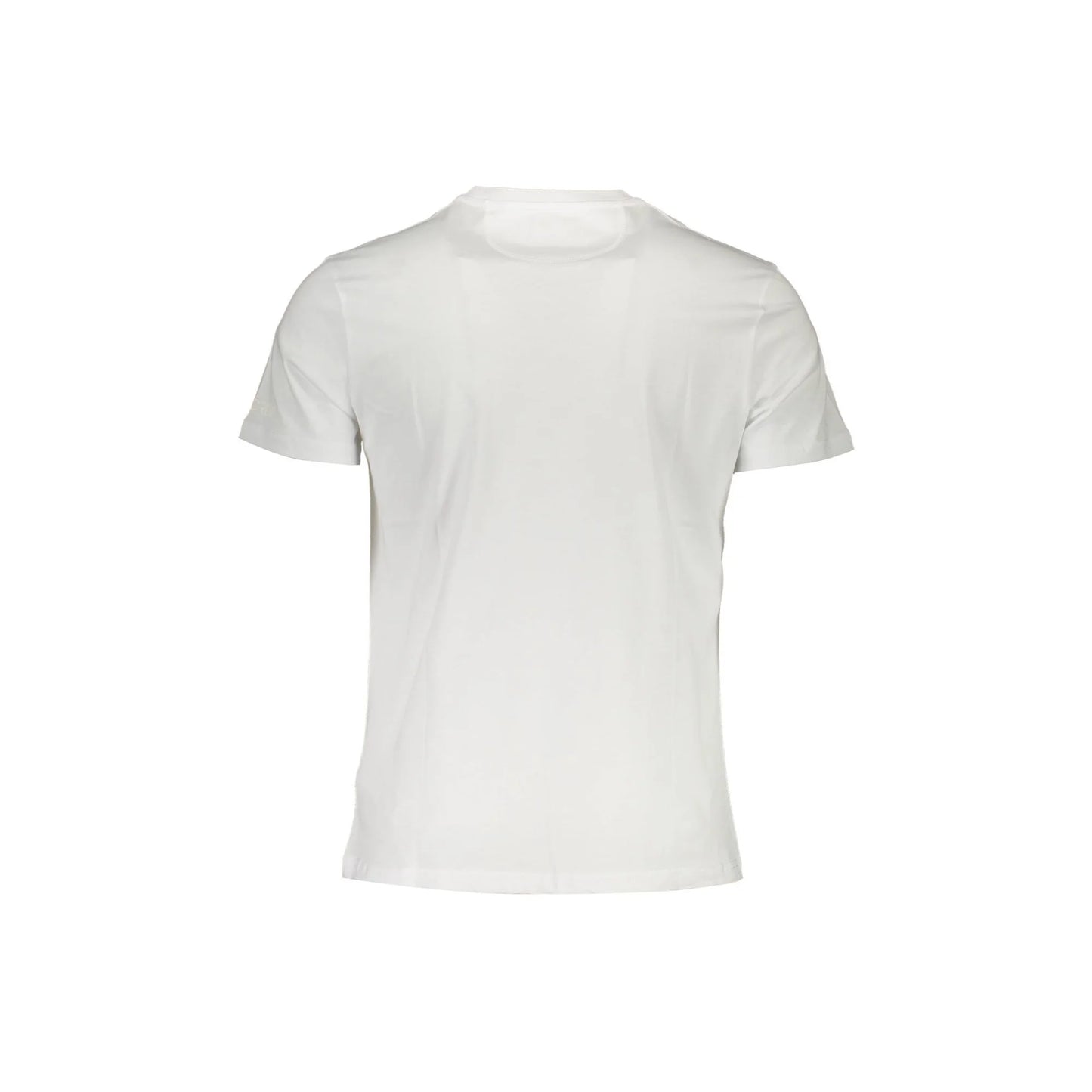La Martina T-Shirt Maniche Corte Uomo Bianca Stampa Logo bianco - vista 2
