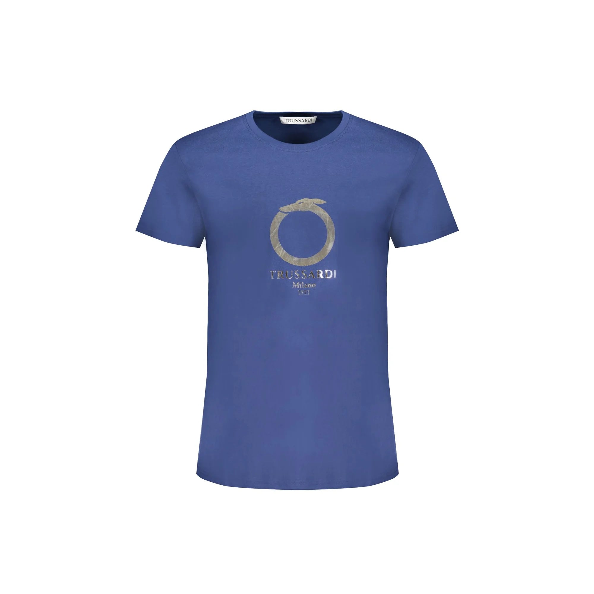 TRUSSARDI T-SHIRT MANICHE CORTE UOMO BLU
