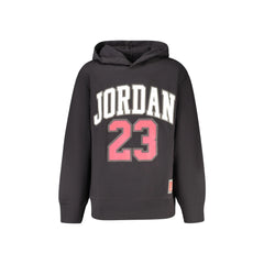Jordan Felpa Maniche Lunghe Unisex Nera Ricamo