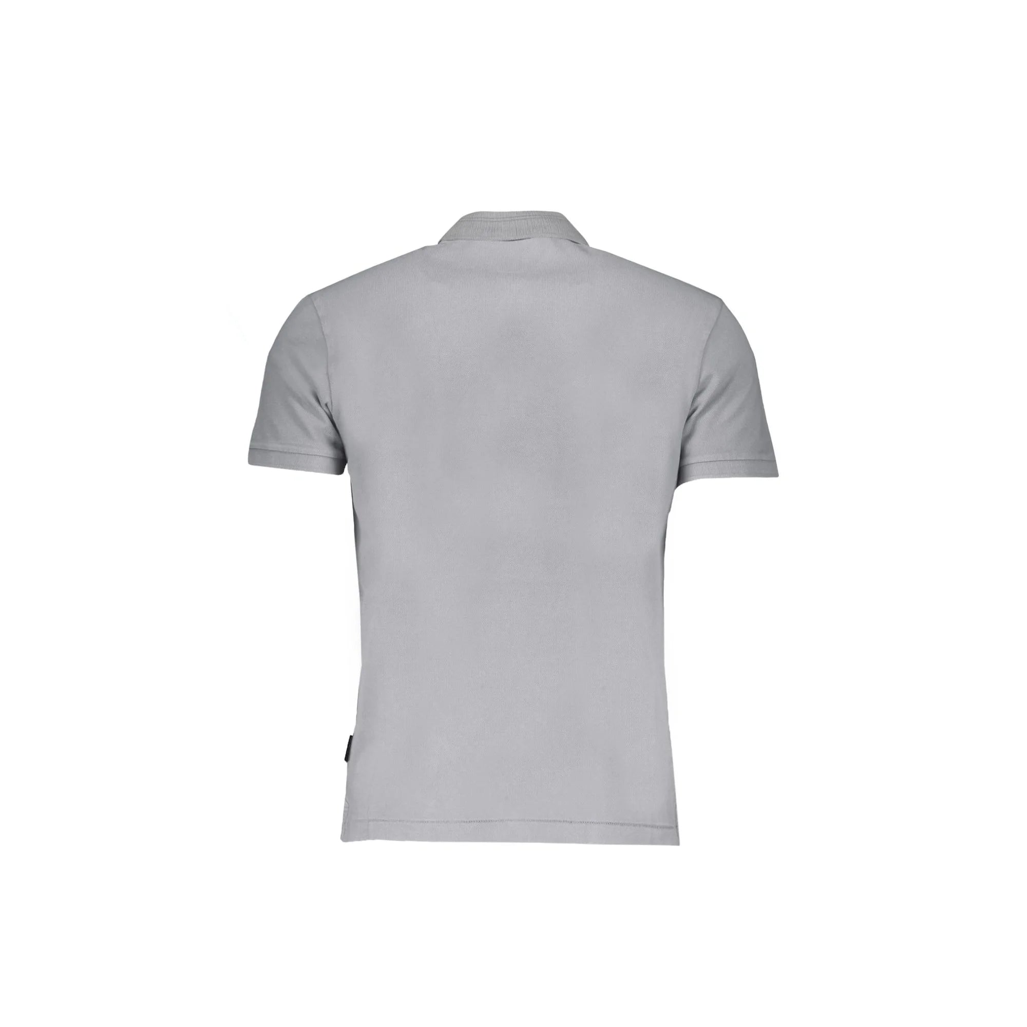 NAPAPIJRI POLO MANICHE CORTE UOMO GRIGIO