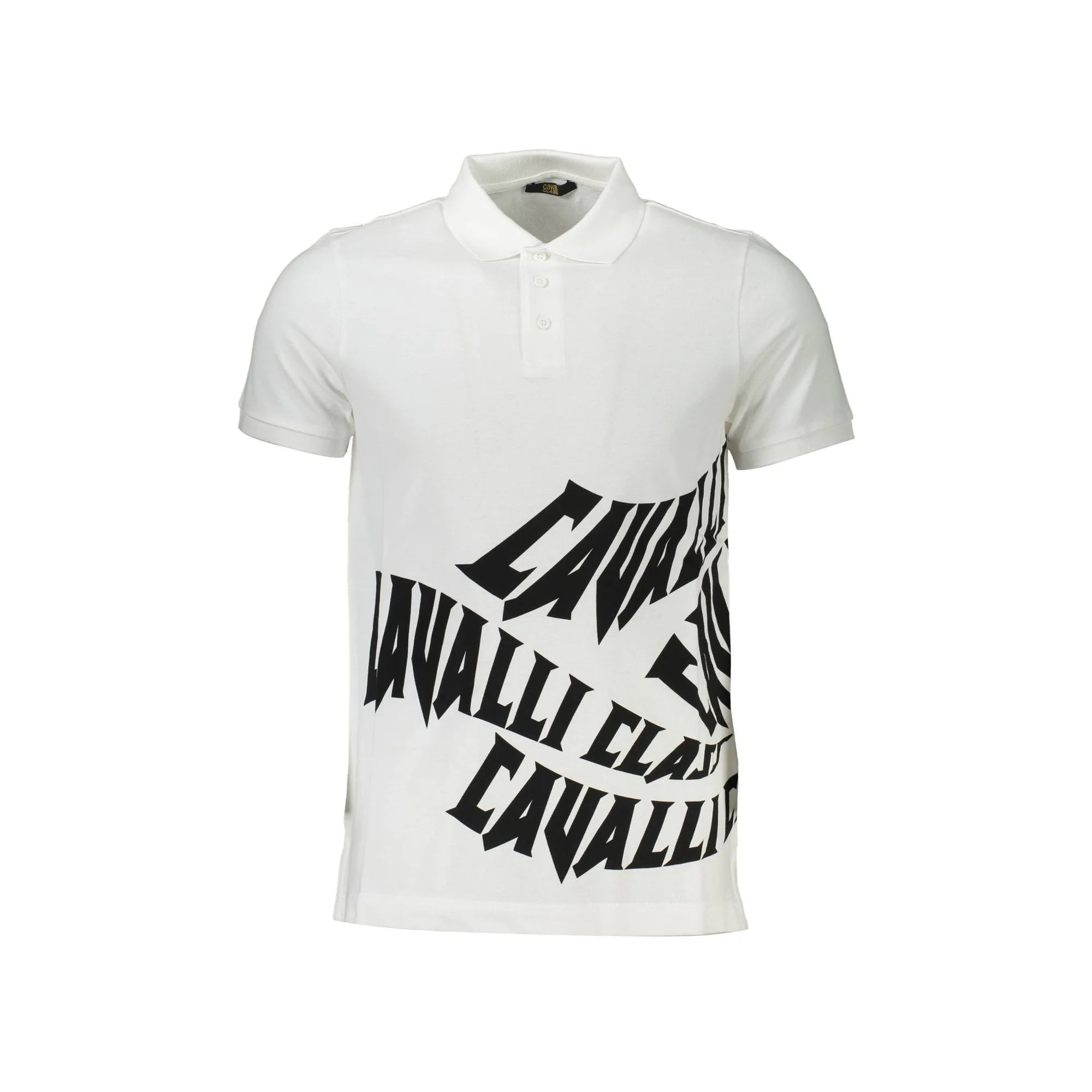 CAVALLI CLASS POLO MANICHE CORTE UOMO BIANCO