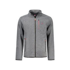 Norway 1963 Felpa Maniche Lunghe Uomo Grigia Zip