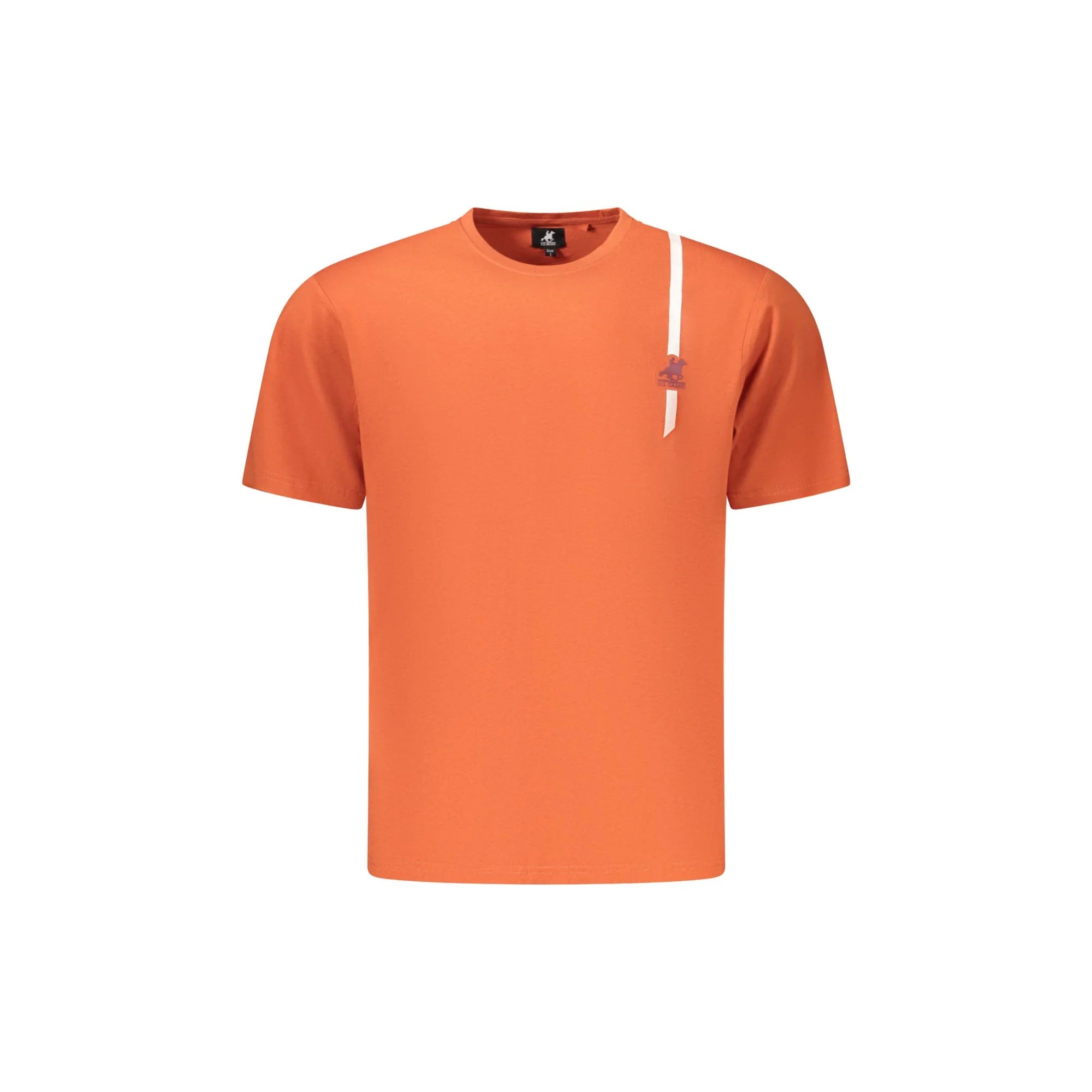 U.S. GRAND T-SHIRT MANICHE CORTE UOMO ARANCIO