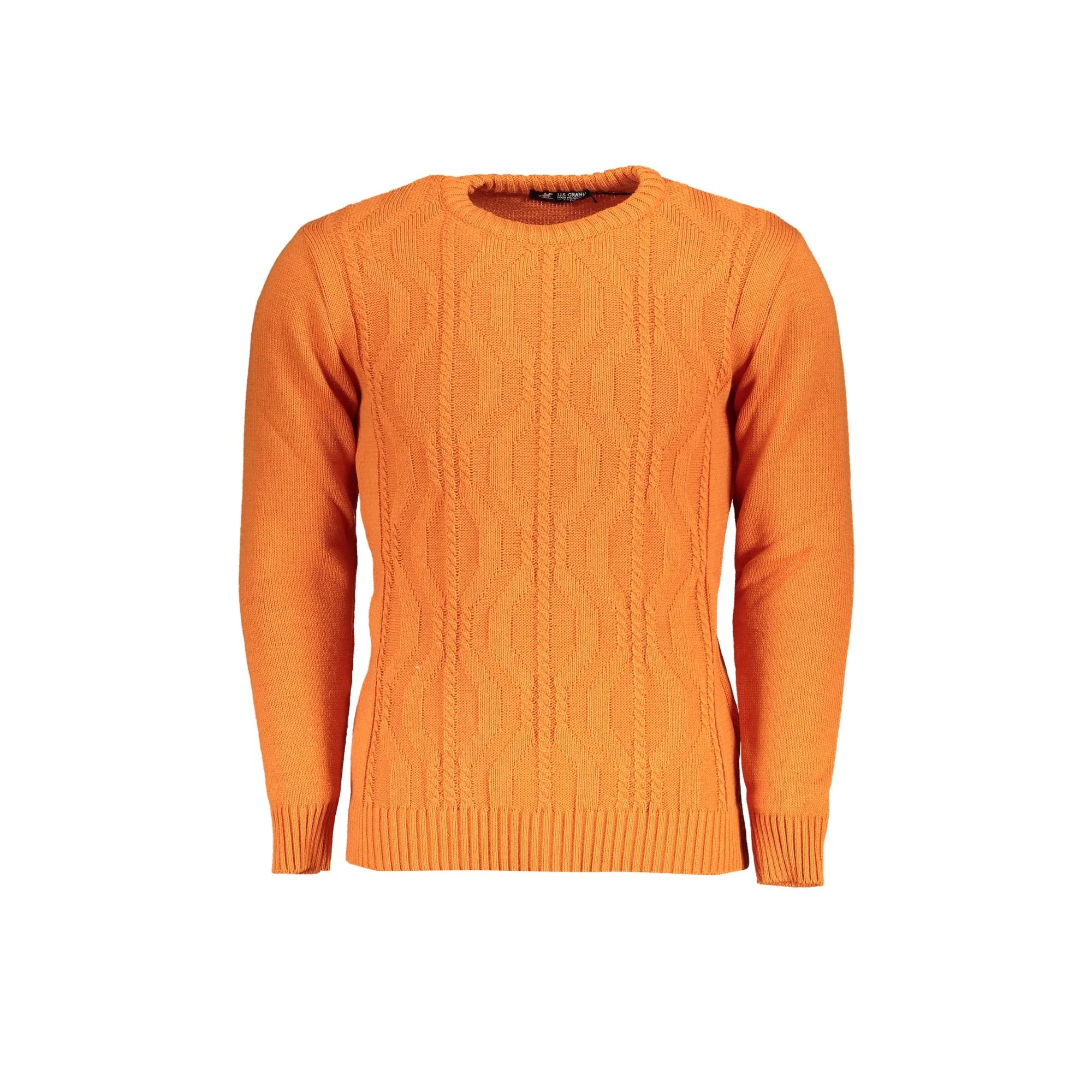 U.S. GRAND POLO MAGLIONE UOMO ARANCIO
