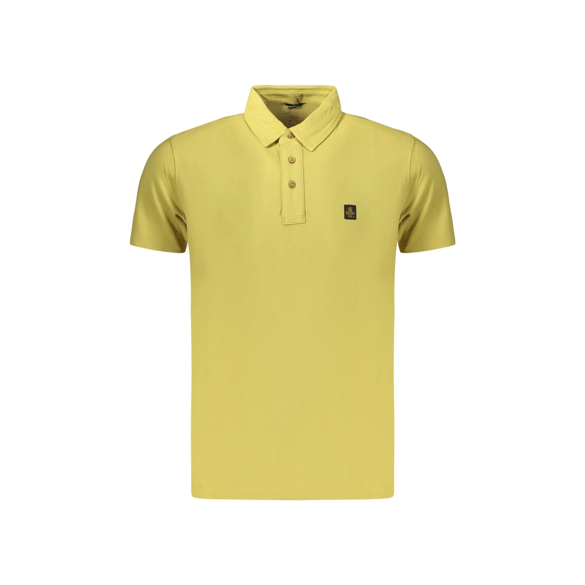 REFRIGIWEAR POLO MANICHE CORTE UOMO GIALLO