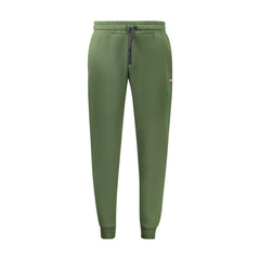 Norway 1963 Calças de Moletom Longas Masculinas Verdes com Bordado
