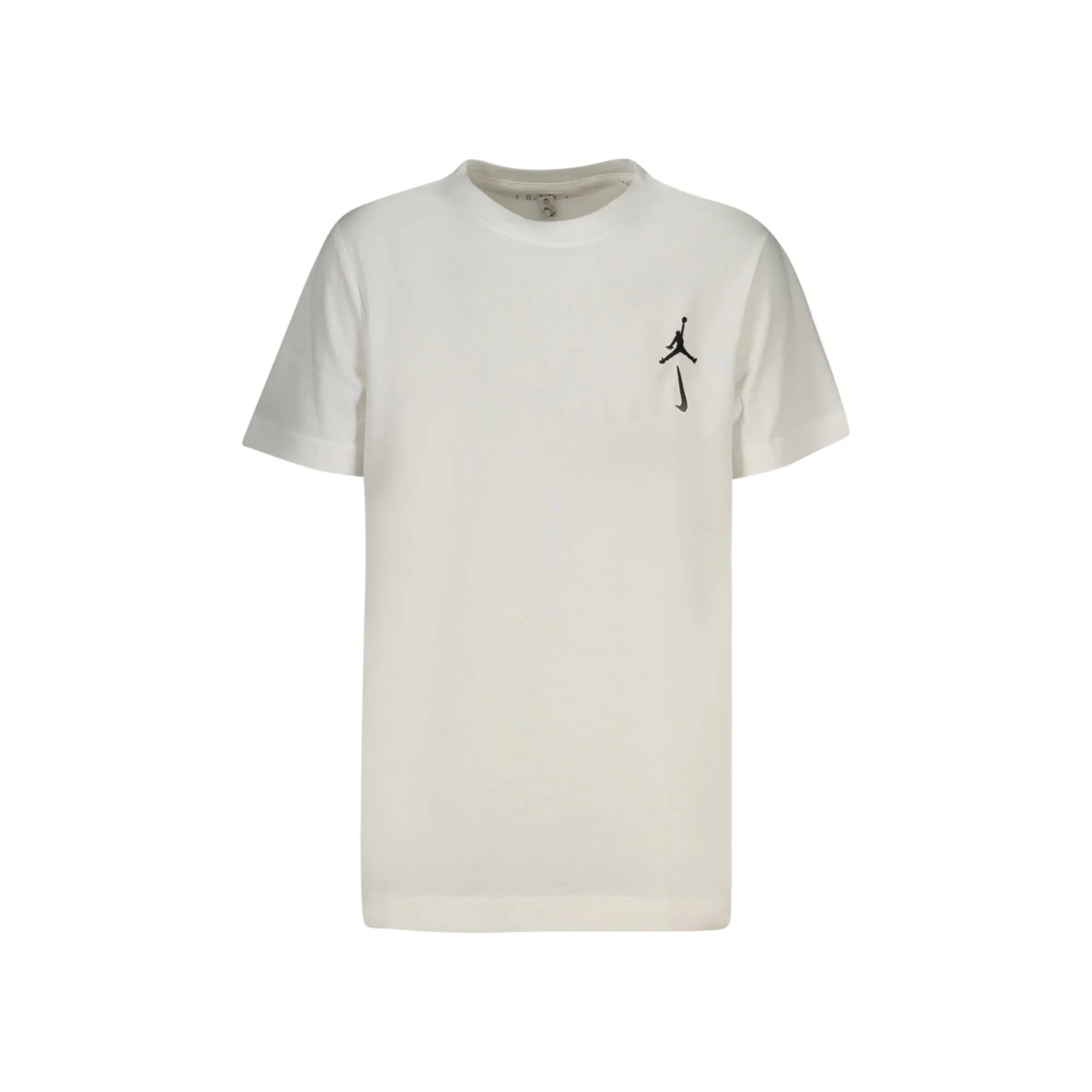 JORDAN T-SHIRT MANICHE CORTE BAMBINO BIANCO