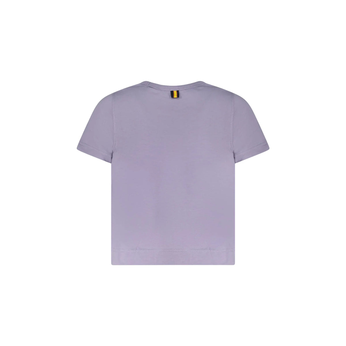 K-WAY T-SHIRT MANICHE CORTE BAMBINA VIOLA