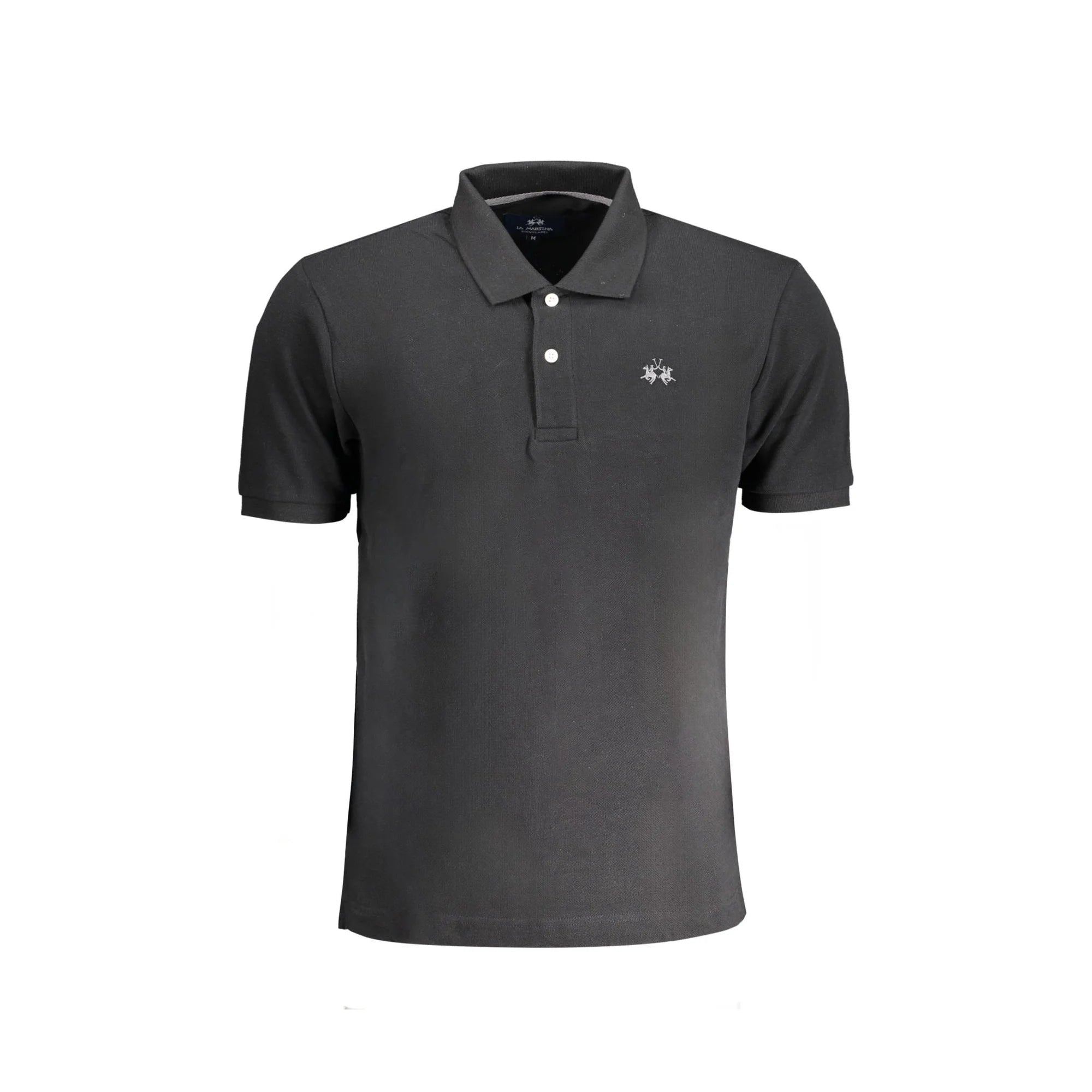 LA MARTINA POLO MANICHE CORTE UOMO NERO