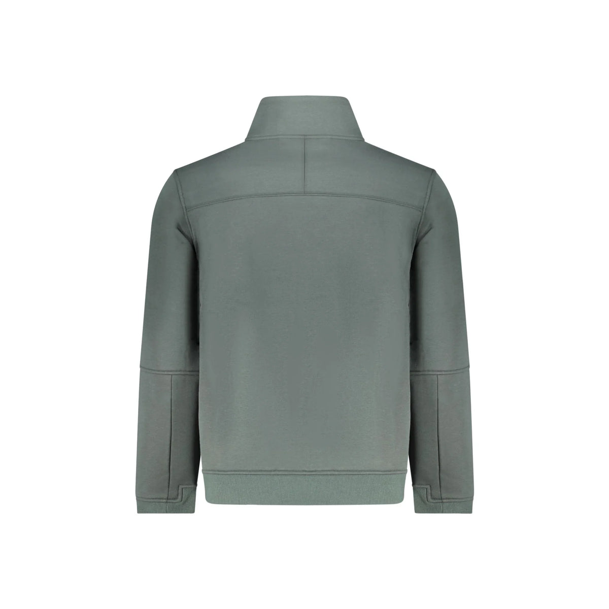 K-WAY FELPA CON ZIP UOMO VERDE