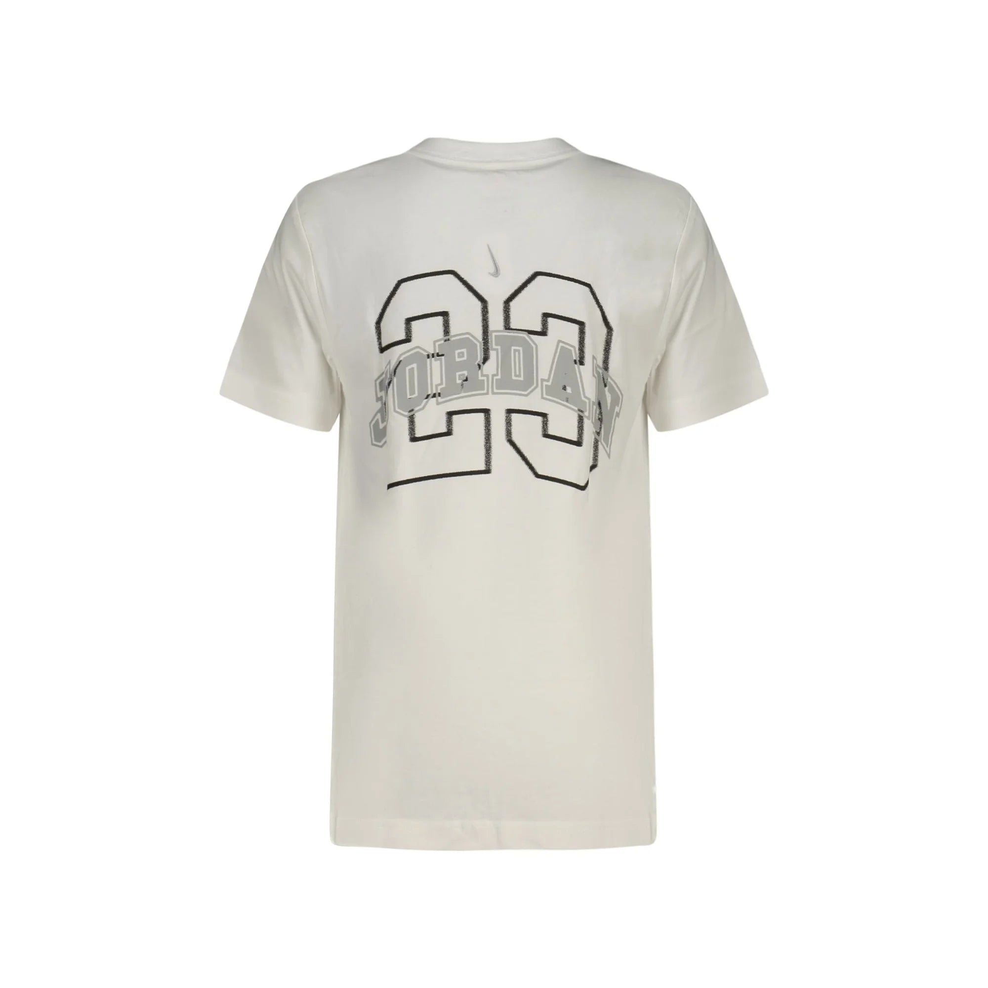 JORDAN T-SHIRT MANICHE CORTE BAMBINO BIANCO
