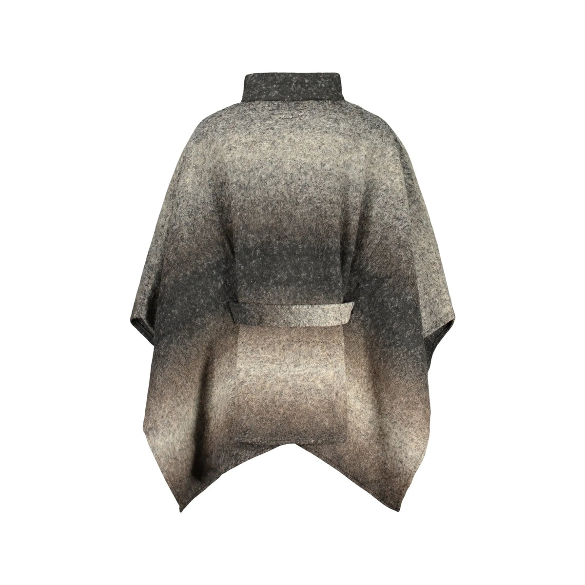 DESIGUAL PONCHO DONNA MARRONE
